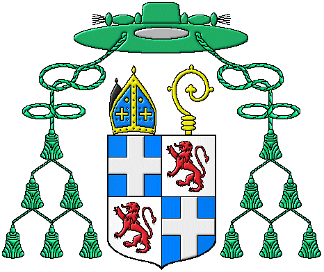 blason d'Octavien de Saint-Gelais, évêque d'Angoulême